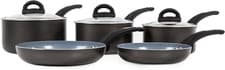 Image of Tower T80303 Cerasure 5 Piece Pan Set with Non-Stick Coating, Suitable for all 