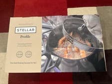 Image of Stellar Profile Stainless Steel Saucepan Set 5 Piece Silver Brand New Gift set