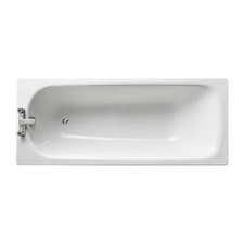 Image of Armitage Shanks Sandringham 21 Rectangular Steel Bath 1700mm x 700mm 2 Tap Hole