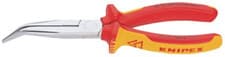 Image of Draper SNIPE NOSE SIDE CUTTING PLIERS 34056 Fully Insulated Angled Long Nose
