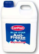 Image of CARPLAN BLUE STAR ANTIFREEZE & ENGINE COOLANT LIQUID READY MIXED PREMIUM RED NEW