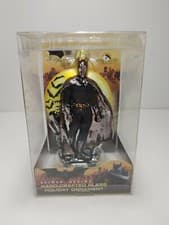 Image of WB DC Batman Begins Christmas Ornament Hand Painted Blown Glass Kurt Adler NIP