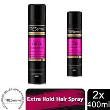 Image of 2x of 400 ml Tresemme Extra Hold Longlasting Finish Fast Drying Hairspray