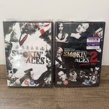 Image of Smokin’ Aces & Smokin’ Aces 2 DVD Bundle | Action Crime Thriller new sealed