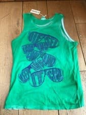 Image of diesel tarusi t shirt washed green sunglasses looking cool keeping it cool large