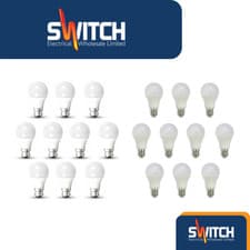 Image of LED GLS E27 B22 Light Bulbs Edison Screw Bayonet Warm White Cool White Daylight