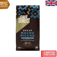Image of Gourmet Decaf Machu Picchu Coffee - Fairtrade 200g (Set of 6) | Organic Choice