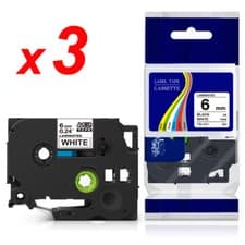 Image of For Brother TZe-231 Label Tape White 12mm 18mm 9mm Fits P-touch H101C H105 1000