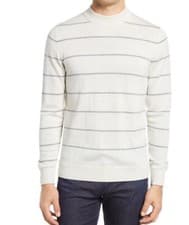 Image of Ted Baker Men's Nocal Natural Textured Crew Neck Jumper TB4 / Large RRP £89 NEW
