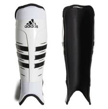 Image of adidas Hockey Shin Guards Field Pads Adult White Black