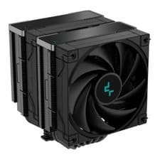 Image of DeepCool AK620 ZERO DARK CPU Cooler - 2x120mm Fans Dual Tower - Black