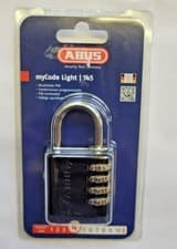 Image of Abus Combination Padlock Black 145/40