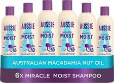 Image of Aussie Miracle Moist Shampoo 300 Ml - Pack of 6