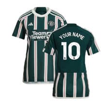 Image of 2023-2024 Man Utd Away Shirt (Ladies) (Your Name)