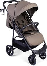 Image of Red Kite Push Me Urbana Stroller Khaki Jogging Pram for Newborns