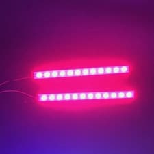 Image of RC Car LED Underglow Kit - Red Blue Neon Light Strip for Chassis Body Drift - UK