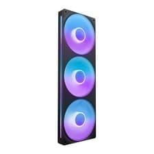 Image of 360mm NZXT F360 RGB Core Uni-body Fan, Black, 500-2400rpm, 75.12CFM, 30dB, 4-Pin