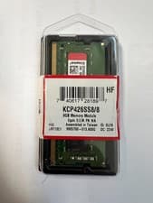 Image of Kingston KCP426SS8/8 8GB 2666MHz DDR4 Laptop SO-DIMM Memory - New Sealed