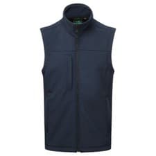 Image of Mens Softshell Bodywarmer Sleeveless Jacket Gilet Body Warmer Work Fleece Lined