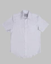 Image of Short Sleeve Smart Cotton - White Chest Pocket
