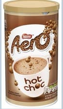 Image of Aero Instant Low Fat Hot Chocolate No Artificial Flavours Vegetarian Jar 288g