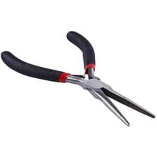 Image of Mini Needle Nose Pliers Extra Long Electronics Hobby Craft Diy 140mm