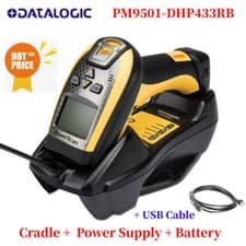 Image of Datalogic PowerScan PM9501-DHP433RB Wireless 2D Barcode Scanner Reader 433MHz