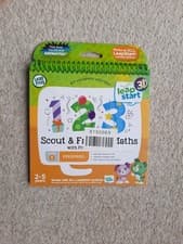 Image of LeapFrog LeapStart 3D Activity Book 123 Scout & Friends Maths with Problem Solve