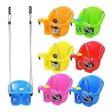 Image of Safe Baby Swing Seat Chair Kids Children Toddler Outdoor Garden Play Rope Safety