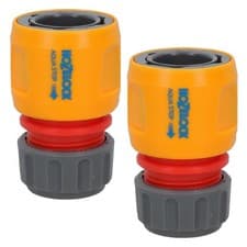 Image of Hozelock Quick Release Aqua Water Stop Garden Hose Pipe Connector Fitting