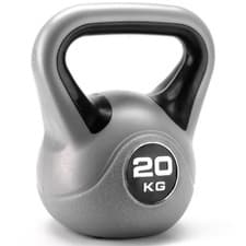 Image of DKN 20kg Vinyl Kettlebell Strength and Fitness Training Weight Kettlebells