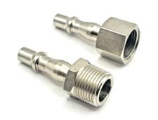 Image of PCL type 3/8" Male Airline Fittings Hose Adaptor Rectus 19 Airflow Vertex Draper