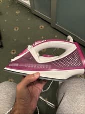 Image of Black and Decker X2450 2400W Turbosteam Iron Steam Purple