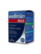 Image of Vitabiotics - Wellman Max - Health & Vitality - 84 Tablets