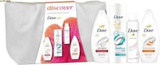 Image of Dove Gift Set Discover Ultimate Beauty Bag Collection with Two Body Washes, a Bo