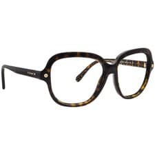 Image of Coach Sunglasses Frame Only HC 8192 (L1613) 539413 Dark Tortoise Butterfly 56 mm