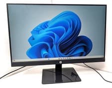 Image of 24" Frameless Borderless Slim PC Monitor Full HD HP 24M + HDMI  and power Cable