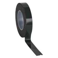 Image of Sealey Double-Sided Adhesive Foam Tape 25mm x 10m Green Backing DSTG2510