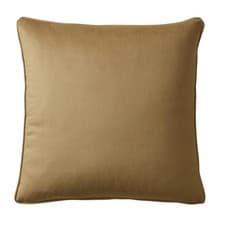 Image of Appletree Heritage Harlan Soft Velvet Piped Edge Cushion Cover/Filled Cushion
