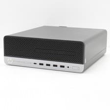 Image of HP EliteDesk AMD Ryzen 3 Windows 11 SFF PC 8GB 256GB SSD 705 G4 Pro 2200G USB C