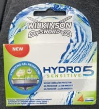 Image of Wilkinson Sword Hydro 5 Sensitive Men's Razor Blades - 4 Pack - NEW