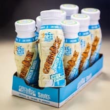 Image of Grenade Carb Killa High 25g Protein Shake | Low Sugar White Chocolate 8 x 330ml
