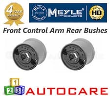 Image of Audi Seat Skoda Front Wishbone Control Arm Rear Bushes Meyle HD 1006100027HD x2