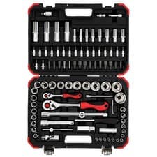 Image of Gedore RED Socket Wrench Set 1/4" + 1/2" 94 pieces