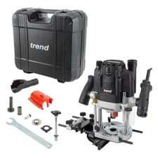 Image of Trend T8EK - 2200W 1/2" Dual-Mode Plunge Router 240V UK