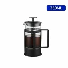 Image of Coffee Maker Cafetiere 3 Cup Plunger French Press Black Tea Americano 350 ML