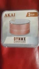 Image of Akai Dynmx Rose Gold Pink Aluminium Bluetooth Speaker