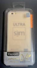 Image of Spigen Air Skin for iPhone 6 Plus Shell Case. Ultra Slim/Soft Clear - 8809404214
