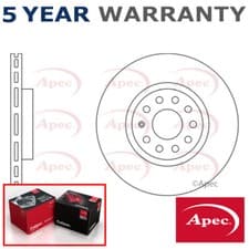 Image of Apec Front Brake Disc Fits VW Audi Skoda Seat 5Q0615301F