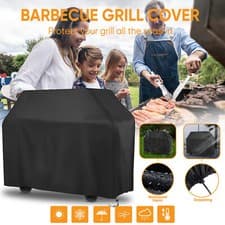 Image of Barbecue Grill BBQ Cover Heavy Duty Protector For Weber Genesis Gas E-310 E-320